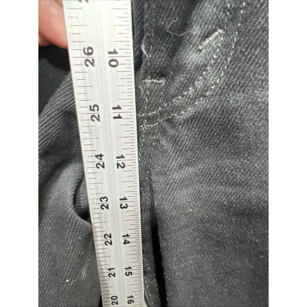 Vintage Levi’s 550 Jeans Loose Fit Straight Leg Denim Black Mens 42X32 READ